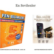 Mozaik Yayınları 5.sınıf Mozaik S.b. Fen Bilimleri - 2025-26 (+Seviye Tespit Uygulama Hediyeli)