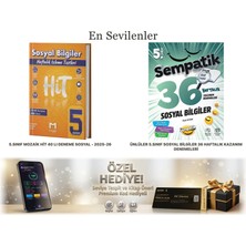 Mozaik Yayınları ve Ünlüler 5. Sınıf Sosyal Bilgiler Seti (+Seviye Tespit Uygulama Hediyeli)