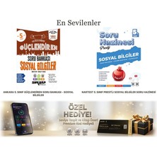 Ankara Yayıncılık Ankara Yayınları ve Nartest 5. Sınıf Sosyal Bilgiler Seti (+Seviye Tespit Uygulama Hediyeli)