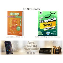 Mozaik Yayınları ve Ünlüler 5. Sınıf Türkçe Seti (+Seviye Tespit Uygulama Hediyeli)