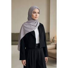 Tesettür Kaymaz Üçgen Krep Şal,ps-63