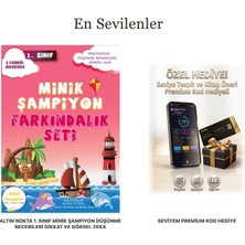 Altın Nokta Yayınevi Altın Nokta Yayınları 1. Sınıf Minik Şampiyon Düşünme Becerileri Dikkat ve Görsel Zeka (+Seviye Tespit Uygulama Hediyeli)