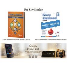 Mozaik Yayınları ve Nartest 5. Sınıf Sosyal Bilgiler Seti (+Seviye Tespit Uygulama Hediyeli)