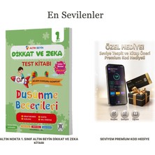 Altın Nokta Yayınevi Altın Nokta Yayınları 1. Sınıf Altın Beyin Dikkat ve Zeka Kitabı (+Seviye Tespit Uygulama Hediyeli)