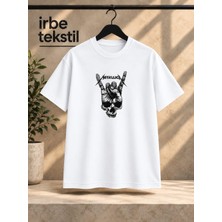 Belirtilmemiş Metallica Baskılı Ünisex Penye T-Shirt