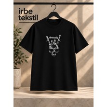 Belirtilmemiş Metallica Baskılı Ünisex Penye T-Shirt
