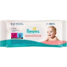 Prima Pampers Sensitive Hassas Islak Bebek Havlusu 80'li