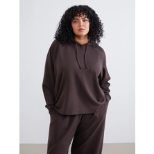Lc Waikiki Yeni Sezon Büyük Beden Kadın Hoodie