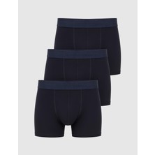 Pierre Cardin Lacivert Modal Karışımlı 3'lü Iç Giyim Boxer Set 50332480 200