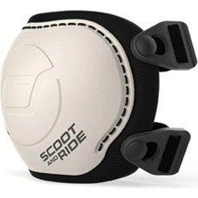Scoot And Ride S-M Dizlik ve Dirseklik Scooter Koruyucu Set Açık Gri