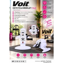 Voit Oxycycle Dikey Kondisyon Bisikleti 12 Kademe Direnç Ayarı ile 140 kg Taşıma Kapasitesi