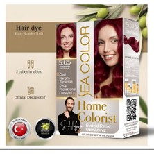 Sea Color Home Colorist Set Saç Boyası 5.65 Yakut Kızılı Ruby Scarlet