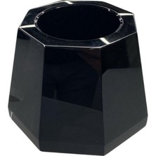 System Kristal Diş Fırçalığı Siyah Renk 88X120X120 mm