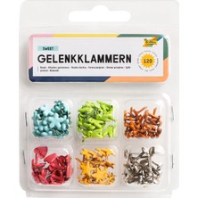 Dekoratif Çıtçıt Karışık Desenli 120 Adet (Maşa Raptiye)