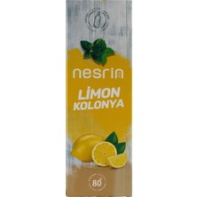 Nesrin 250 ml Cam Şişe Kolonya Limon Kolonyası