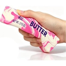 Butter Squishy Tereyağı Görünümlü Yumuşak Sıkılabilir Stres Oyuncağı 4 Oz – 1 Adet