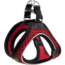 Hunter Köpek Göğüs Tasması Hilo Comfort Kırmızı Siyah Xxs-Xs