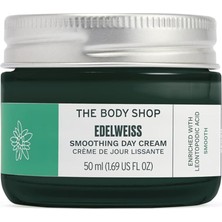 The Body Shop Edelweiss Pürüzsüzleştirici Gündüz Kremi - Daha Pürüzsüz Görünümlü Ciltler Için - Vegan - 50ML