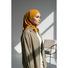 Aishas Design Hazır Form, Şık ve Rahat Drapeli Kaymaz Penye Şal,cps-95