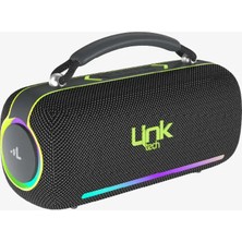 LinkTech M418 Premium Ipx6 LED Işıklı Bluetooth Hoparlör