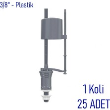 Mega Master Flatör 3/8" Plastik, 1 Koli 25 Adet