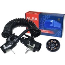 Alsa 7'li Abs Ebs Elektrik Kablosu 4,5 Metre Tır Dorse Ara Kablo 05RF020245