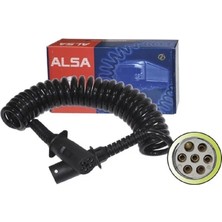 Alsa S Tipi 7'li Dorse Elektrik Kablosu 24V 4,5 Metre 05RF0103S45