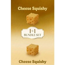 Vittuc 2 Adet Peynir Squishy Cheese Squishy Sukuşi Peynir Sıkma Oyuncağı Stres Azaltma Slow Rising