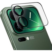 Caseonn Xiaomi 17 Pro Max Kamera Lens Koruyucu Siyah 9H Üstün Koruma Özellikli Dayanıklı Materyal