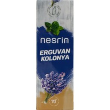 Nesrin 250 ml Cam Şişe Kolonya Erguvan Kolonyası
