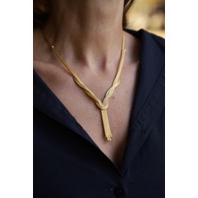 Yenigün Kuyumculuk 14 Ayar Altın Sevgi Bağı Kalze Gerdanlık ZKM061