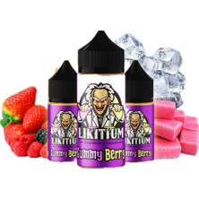 Likitium Gummy Berry | 30ML/9MG | Premium Aroma - Orman Meyveleri, Meyveli Şekerleme