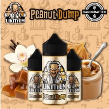 Likitium Peanut Dump | 60ML/3MG | Premium Aroma - Fıstık Ezmesi, Vanilya, Karamel