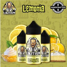Likitium Lemonia | 30ML/6MG | Premium Aroma - Limon Turtası, Krema