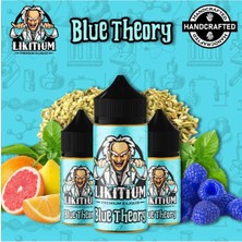 Likitium Blue Theory (Heisenberg) | 30ML/9MG | Premium Aroma - Mavi Ahududu, Narenciye, Anason, Mentol