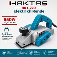 Haktaş Elektrikli Rende HB-HKT-220