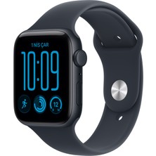 Apple Watch Se 3 Gps + Cellular, 40 mm Gece Yarısı Alüminyum Kasa ve Lacivert Spor Kordon - S/m