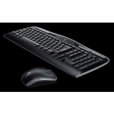 Logitech Logıtech MK330 920-003988 mm Q USB Siyah Kablosuz Klavye+Optik Mouse Set