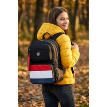 My Polo 2095  Unisex Okul Sırt Çantası Öğrenci Günlük Seyahat Tatil Spor Yürüyüş Seyahat Gezi Kamp Günlük