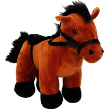 Vavis 4803 Yeleli Peluş At 25 cm -Sunman
