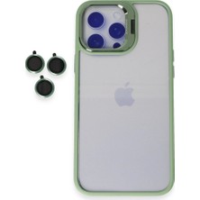 Drop Tedarik Joko Apple Iphone 15 Pro Max Kılıf Roblox Lens Standlı Kapak - Yeşil