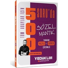 Yediiklim Yayınları Yediiklim 2026 Tüm Adaylar İçin 500 Soru'da Tamamı Hem Video Çözü
