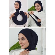 Aisha's Design 3'lü Tak-Çık Bone,siperlik ve Şapka Seti Tesettür,st-1p