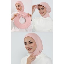 Aisha's Design 3'lü Tak-Çık Bone,siperlik ve Şapka Seti Tesettür,st-1p