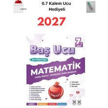 Nartest 2027 7. Sınıf Matematik Baş Ucu Kitabı Maarif Modeli + 0.7 Kalem Ucu Hediyeli