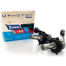 Photon Zero H4 Ice Blue +3 Plus Fansız LED Oto Ampul 12V-24V ZR3724 Ib