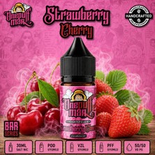 Premium Strawberry Cherry 30ML / 50MG Salt Likit Aroma – Çilek ve Kiraz Aromalı