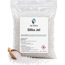 Netra Silikajel - Rutubet ve Küf Önleyici Kurutucu Silikajel Beyaz Nem Alıcı 5 kg - Dökme - 3D Filament - Çiçek Kurutma - Epoksi Kurutma  -