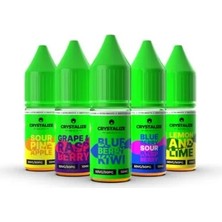 Crystalize Blackcurrant Ice 10ML / 35MG Salt Aroma – Siyah Frenk Üzümü ve Buz Aromalı