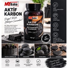 My Bake Mybake Aktif Karbon 100 G – Gıda Uygulamalarına Uygun Siyah Renklendirici